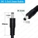 DC Erkek-Erkek Güç Kablosu 5.5 x 2.5mm 30cm