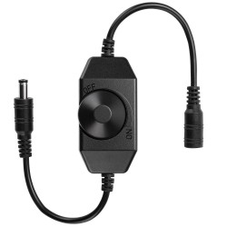 Tek Renkli Şerit Led DC 12-24V 2A LED Dimmer Anahtarı Parlaklık Ayar Kontrol Cihazı Tek Renkli Şerit Led DC 12-24V 2A LED Dimmer Anahtarı Parlaklık Ayar Kontrol Cihazı