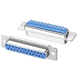 DB25 Dişi D-Sub Konnektör - Lehim Tipi