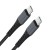 3A/60W Type-C to Type-C Örgülü Hızlı Şarj ve Data Kablosu – 1 Metre