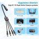 DC 5.5mm x 2.1mm 1 Dişi – 4 Erkek Güç Dağıtım Kablosu
