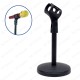 Masaüstü Mikrofon Standı – Ayaklı, Sabit Taban, 22cm Masaüstü Mikrofon Standı – Ayaklı, Sabit Taban, 22cm