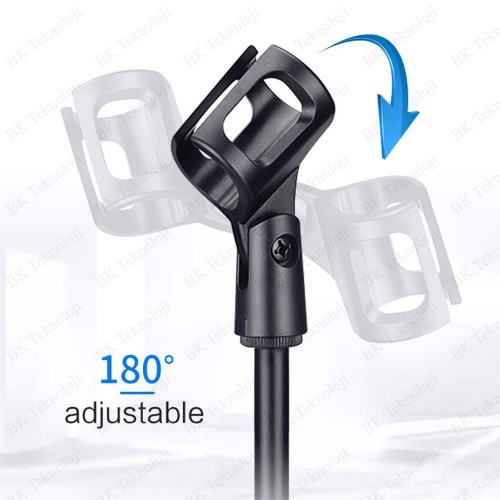 Masaüstü Mikrofon Standı – Ayaklı, Sabit Taban, 22cm Masaüstü Mikrofon Standı – Ayaklı, Sabit Taban, 22cm