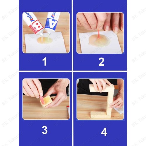 KAFUTER Güçlü AB Çok Amaçlı Epoksi Yapıştırıcı 16 Gr.