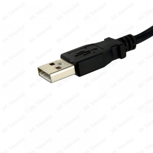 Panel Tipi Vidalı USB 2.0 Uzatma Kablosu-2 Metre