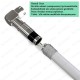 Sıkmalı RG6/U6 L Tipi F Konnektör (Pense Gerektirir) – 90° Açılı Çevirmeli F Jack