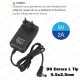 5V 2A Adaptör 5.5x2.5mm L Tip (90°) Uçlu 10W – 90cm Kablolu DC Güç Adaptörü