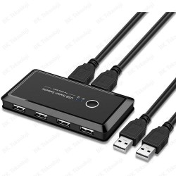 2 Bilgisayar Arasında 4 USB Cihaz Paylaşım Anahtarı (USB Kvm Switch)