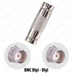 BNC Dişi Dişi Ara Konnektör – CCTV Kamera Kablo Birleştirici Adaptör