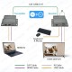 60 Metre HDMI KVM Extender – CAT5e/CAT6 Üzerinden USB HDMI Uzatma Seti