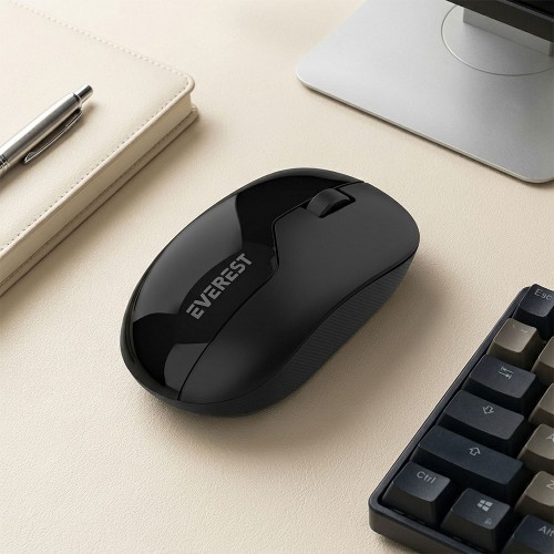 Everest SMW-973 USB Siyah 2.4GHz Kablosuz Mouse 1200 DPI Optik Mouse