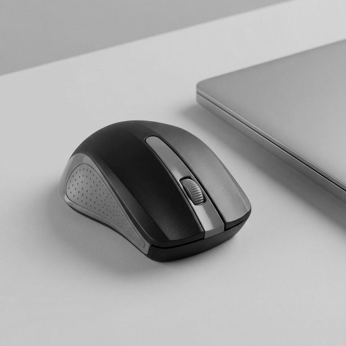 Everest SM-537 USB Siyah Gri 2.4GHz Kablosuz Mouse 1200 DPI Optik Mouse