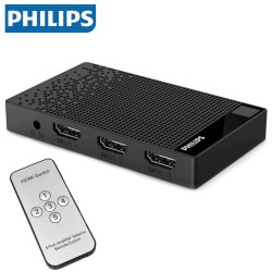 Philips 5 Port 4K HDMI Switch Seçici – 5 Giriş 1 Çıkış