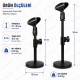 Ayarlanabilir Masa Üstü Mikrofon Sehpası 21-30cm Ağır Tabanlı Metal Mikrofon Standı