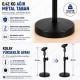 Ayarlanabilir Masa Üstü Mikrofon Sehpası 21-30cm Ağır Tabanlı Metal Mikrofon Standı