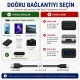 30cm USB-A Erkek to USB Type-C Erkek Hızlı Şarj ve Veri Aktarım Kablosu Siyah