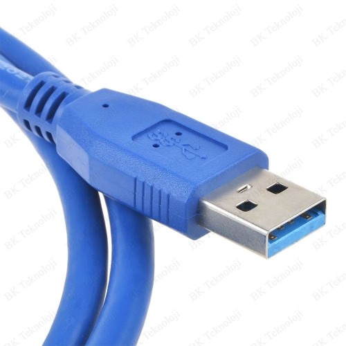 3 Metre USB 3.0 A Erkek - USB 3.0 Micro-B Erkek 5Gbps Veri Aktarım Kablosu