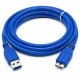 5 Metre USB 3.0 A Erkek - USB 3.0 Micro-B Erkek 5Gbps Veri Senkronizasyon Kablosu