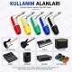 6.3mm Mono 90° Açılı Erkek Lehim Tipi Jack Fiş 5'li Renkli Paket 6.3mm Mono 90° Açılı Erkek Lehim Tipi Jack Fiş 5'li Renkli Paket