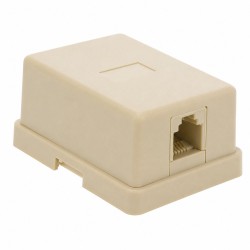RJ11 6P/2C Tekli Telefon Prizi Dağıtım Kutusu