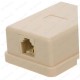 RJ11 6P/2C Tekli Telefon Prizi Dağıtım Kutusu RJ11 6P/2C Tekli Telefon Prizi Dağıtım Kutusu