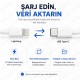 Lightning to USB Type-C 20W Hızlı Şarj ve Data Kablosu 2 Metre