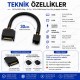SATA 15 Pin Güç - 3 Pin / 4 Pin PWM Kasa Fanı Güç Adaptör Kablosu 30cm