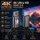 1.5 Metre 4K HDMI 2.0 Ultra HD HDR Görüntü ve Ses Aktarım Kablosu 18 Gbps 60Hz