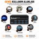 VGA-2508A 1 Giriş 8 Çıkış 250MHz VGA Video Splitter Çoklayıcı 1920x1440
