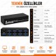 VGA-2508A 1 Giriş 8 Çıkış 250MHz VGA Video Splitter Çoklayıcı 1920x1440