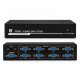 VGA-2508A 1 Giriş 8 Çıkış 250MHz VGA Video Splitter Çoklayıcı 1920x1440