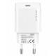 Raca U199 20W PD 3.0 USB-C Hızlı Şarj Adaptörü Beyaz