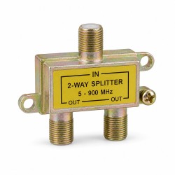 5-900 MHz 2 Yollu Kablo TV Anten Sinyal Ayırıcı Splitter