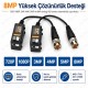 8MP AHD TVI CVI CVBS Pasif Video Balun BNC-UTP Seti 8MP AHD TVI CVI CVBS Pasif Video Balun BNC-UTP Seti