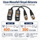 8MP AHD TVI CVI CVBS Pasif Video Balun BNC-UTP Seti 8MP AHD TVI CVI CVBS Pasif Video Balun BNC-UTP Seti