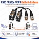 8MP AHD TVI CVI CVBS Pasif Video Balun BNC-UTP Seti 8MP AHD TVI CVI CVBS Pasif Video Balun BNC-UTP Seti