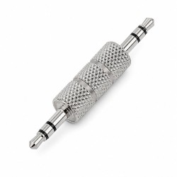 3.5 mm Erkek / Erkek Stereo Metal Jack Adaptör – AUX Ses Birleştirici