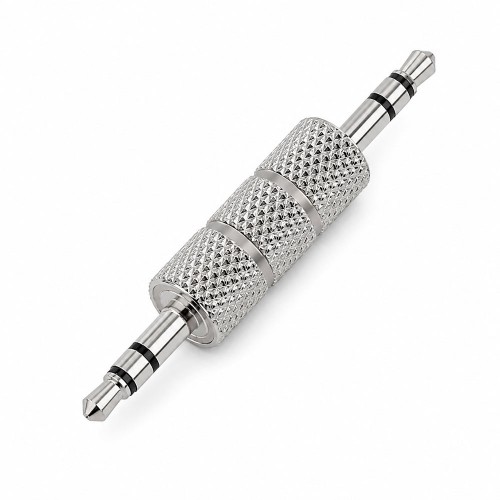 3.5 mm Erkek / Erkek Stereo Metal Jack Adaptör – AUX Ses Birleştirici