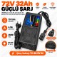 72V 32Ah 4.5A Elektrikli Bisiklet ve Scooter Şarj Cihazı 3 Pin