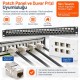 Cat7 Cat6A RJ45 10Gbps 600MHz Metal Korumalı Toolless Keystone Jack STP/FTP Cat7 Cat6A RJ45 10Gbps 600MHz Metal Korumalı Toolless Keystone Jack STP/FTP