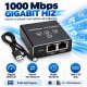 1 Giriş 3 Çıkış 1000Mbps Gigabit Ethernet Splitter RJ45 Ağ Dağıtıcı USB-C 5V