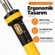 60W Kalem Havya 220V Topraklı Fişli İnce Uçlu Elektrikli Lehimleme Havyası