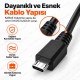 80cm USB 2.0 Type-A Erkek - Micro USB Erkek Veri ve Şarj Kablosu 80cm USB 2.0 Type-A Erkek - Micro USB Erkek Veri ve Şarj Kablosu
