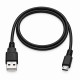 80cm USB 2.0 Type-A Erkek - Micro USB Erkek Veri ve Şarj Kablosu 80cm USB 2.0 Type-A Erkek - Micro USB Erkek Veri ve Şarj Kablosu