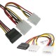 Molex (4-Pin) to SATA Power ve Molex (4-Pin) Y Kablo
