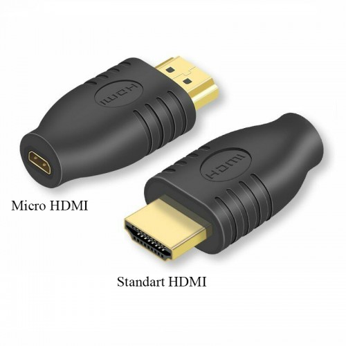 Micro HDMI Dişi to HDMI Erkek Dönüştürücü Çevirici