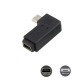 Micro USB Erkek to Mini USB Dişi 90 Derece Açılı Adaptör