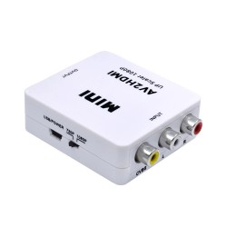 RCA AV to HDMI 720p 1080p Çevirici Dönüştürücü Adaptör RCA AV to HDMI 720p 1080p Çevirici Dönüştürücü Adaptör