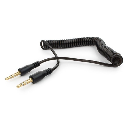 3.5mm  Stereo Spiral Tasarım Araç İçi AUX Ses Aktarım Kablosu