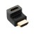 270 Derece HDMI Dirsek Adaptör HDMI Erkek/Dişi L Çevirici